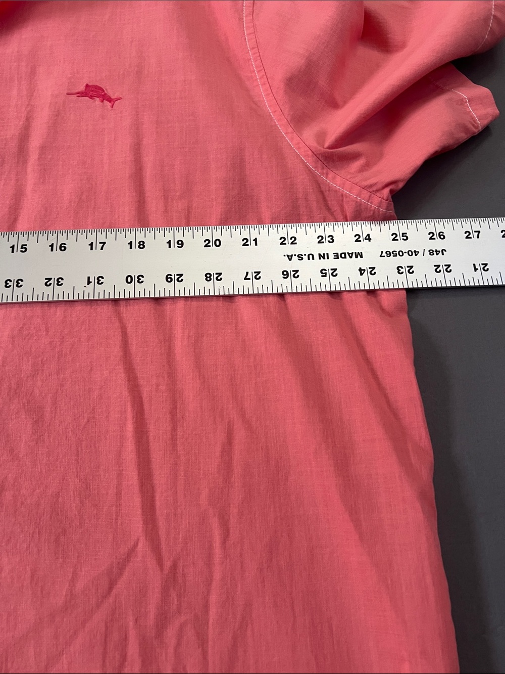 Tommy Bahama Coral Short-Sleeve Button-Down Shirt - Picture 7 of 8